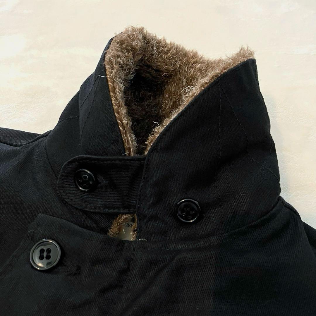 美品✨HOUSTON N-1 デッキジャケット U.S.N ミリタリー 黒