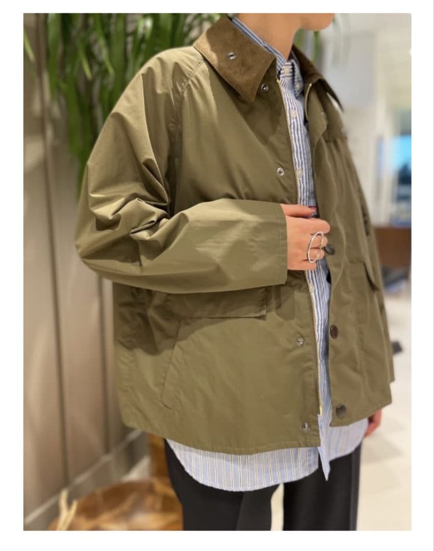 Barbour×BEAMS BOY別注Thornbury jacket/バブアー