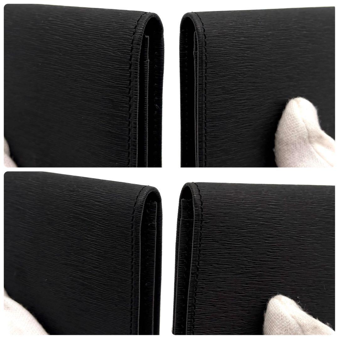 【未使用級】ポーター カレント カードケース 名刺入れ レザー ブラック