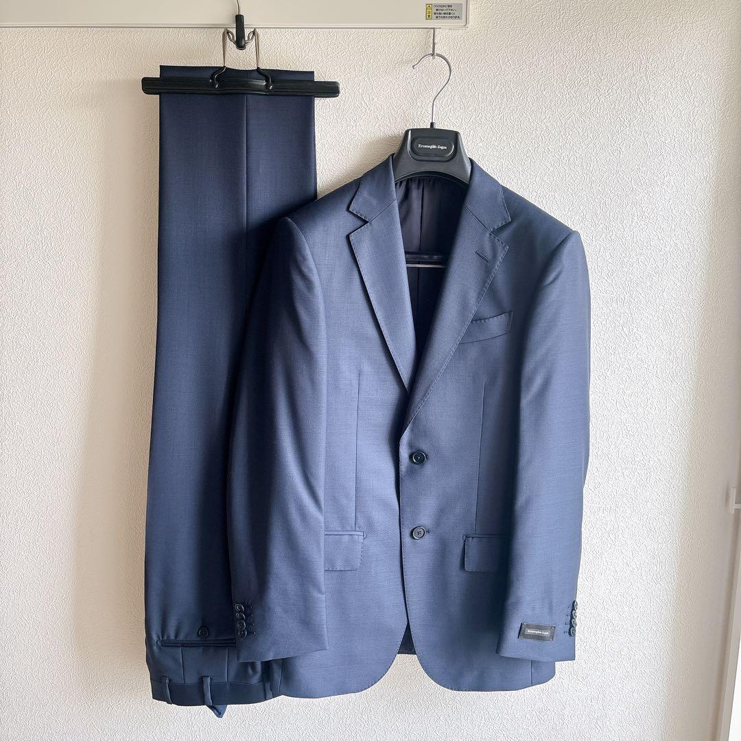 【新品未使用】エルメネジルド ゼニア スーツ スラックス パンツ ネイビー