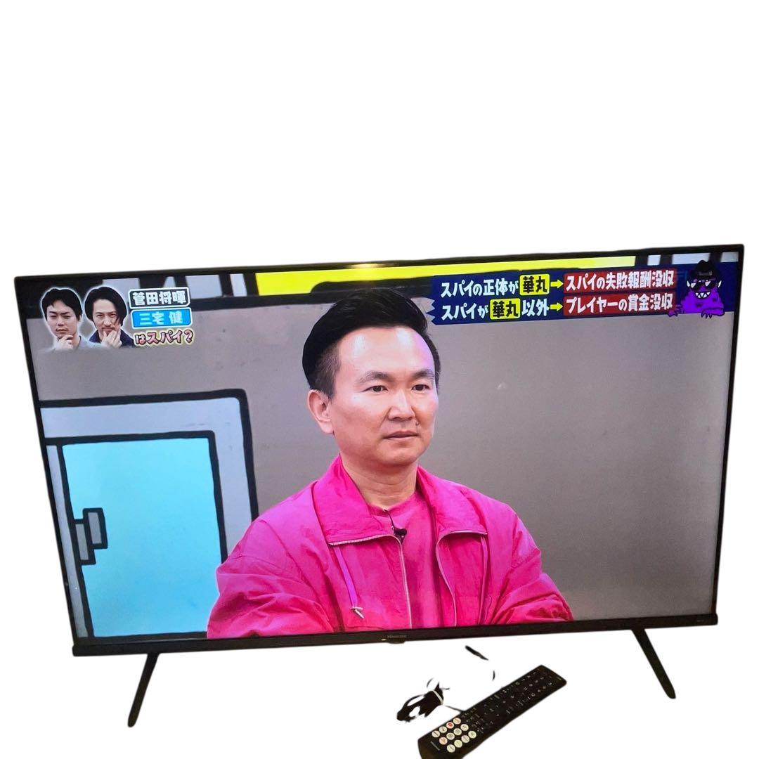 【良品】ハイセンス 43インチ 液晶テレビ 43A6K 　2024年製