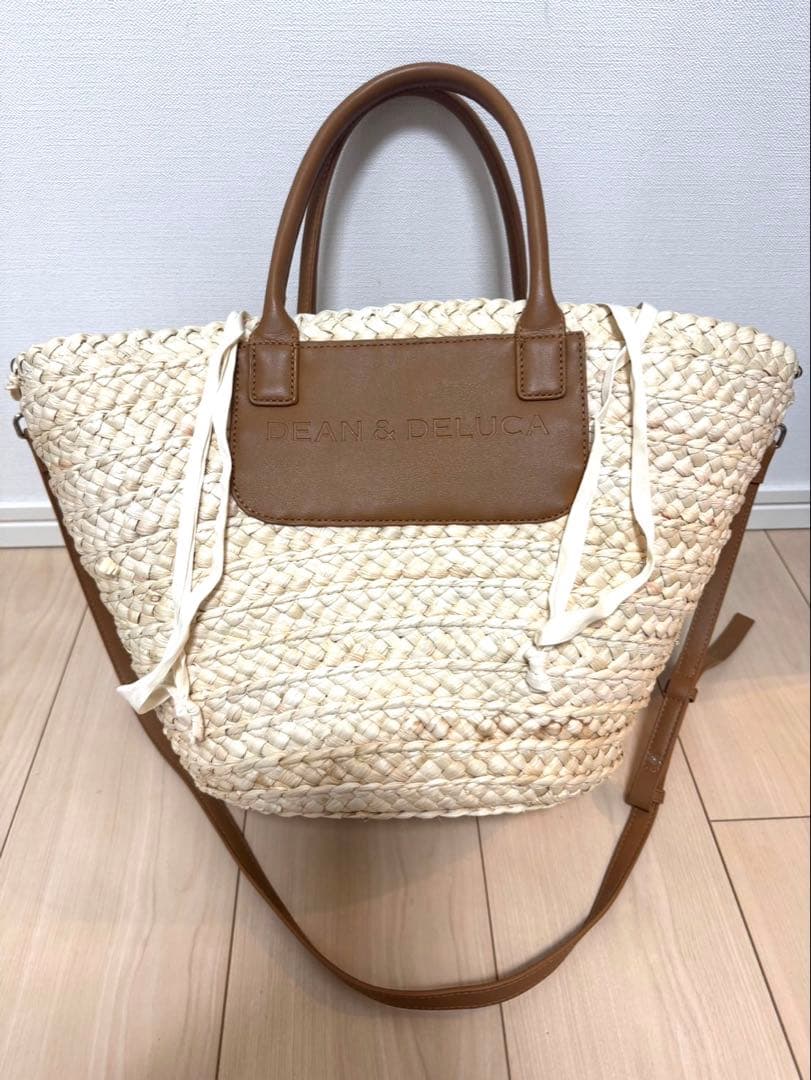 DEAN＆DELUCA × BEAMS COUTURE 保冷かごバッグ大