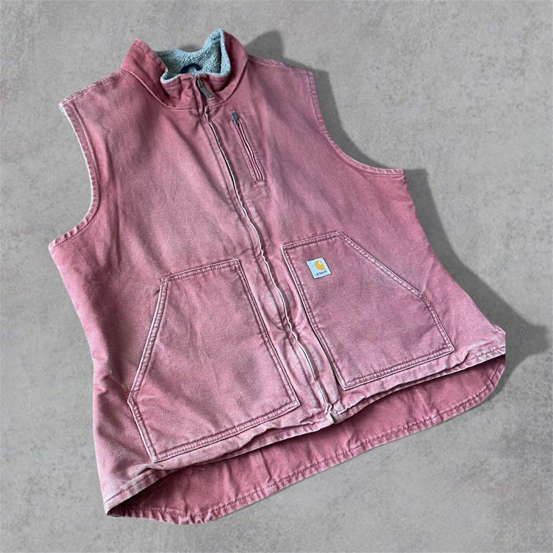 レアカラー 80s 90s Carhartt ダックベスト