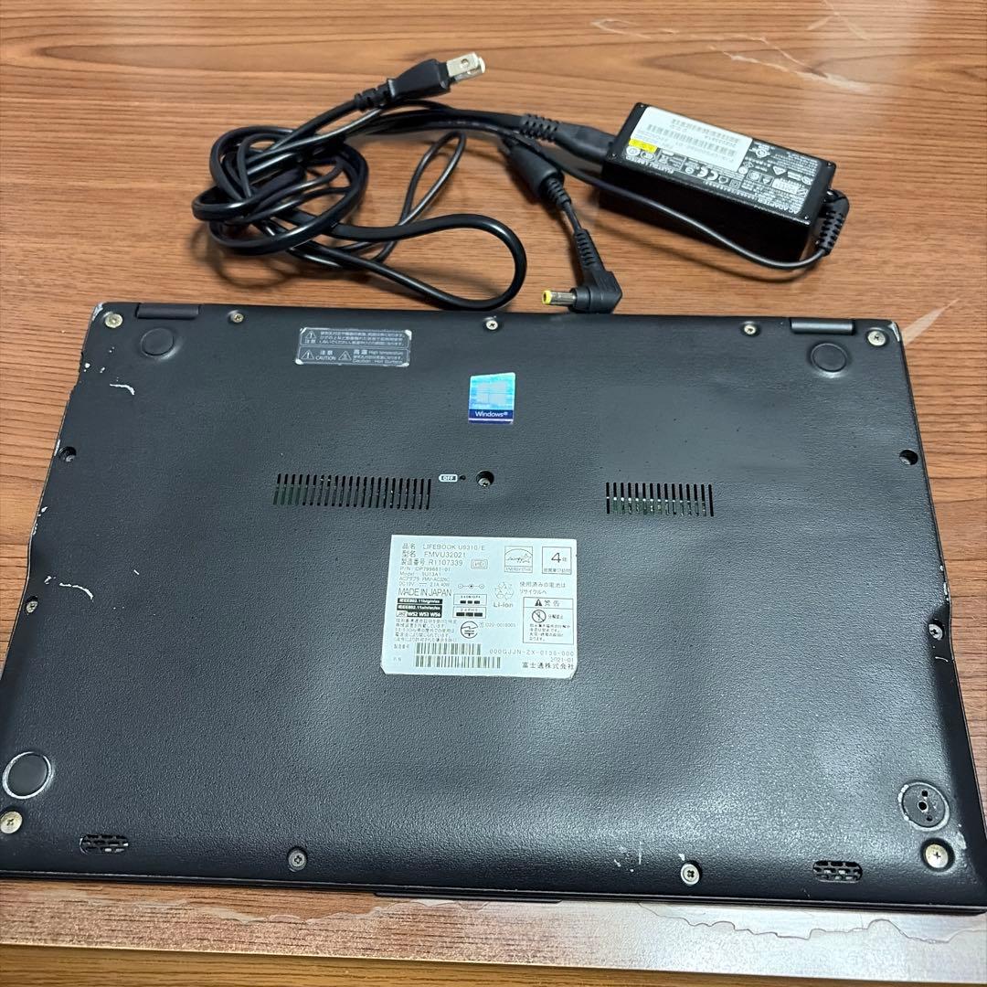 富士通U9310 10世代　超軽量ノートパソコン⑤