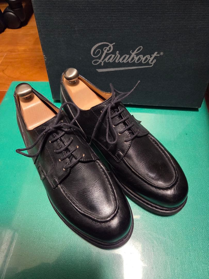 【美品】Paraboot パラブーツ CHAMBORD シャンボード　黒　6.5