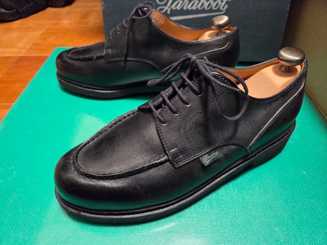 【美品】Paraboot パラブーツ CHAMBORD シャンボード　黒　6.5