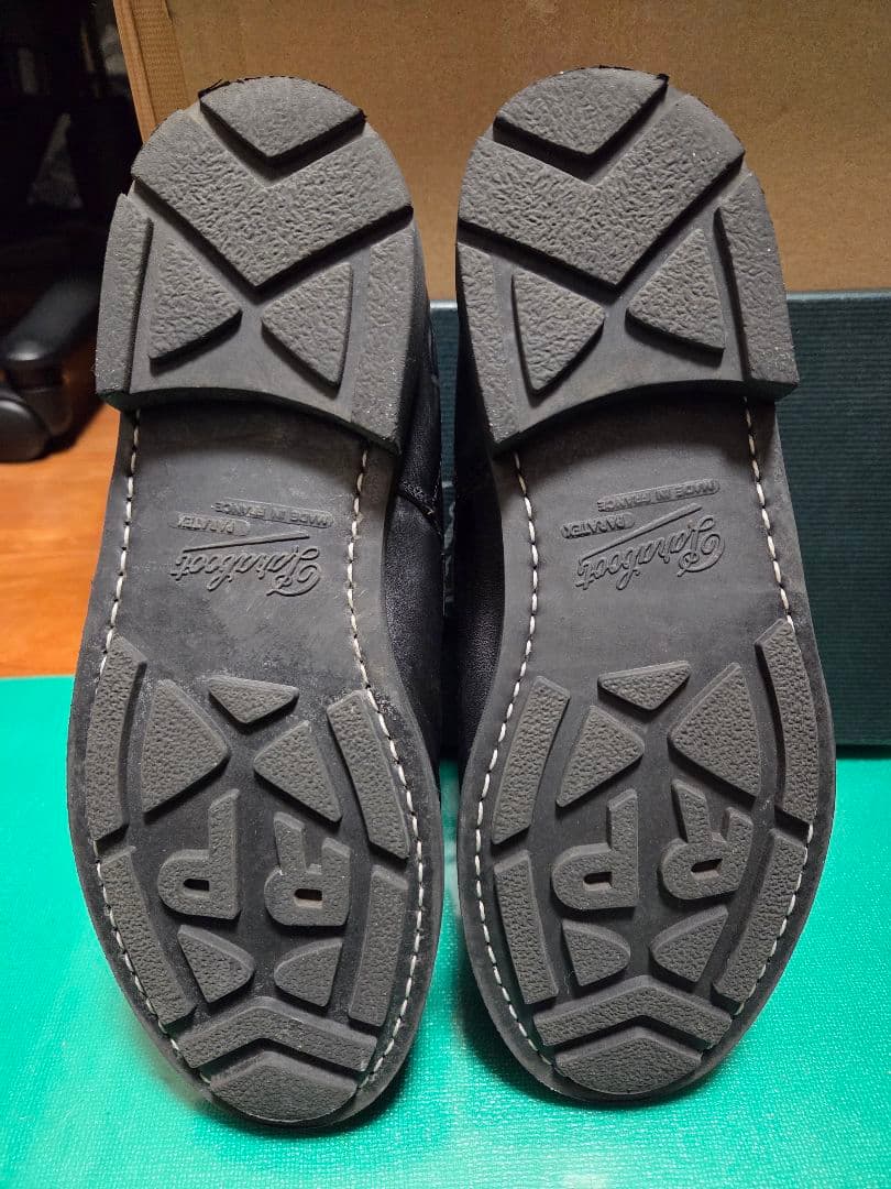 【美品】Paraboot パラブーツ CHAMBORD シャンボード　黒　6.5