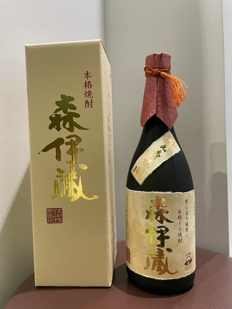 森伊蔵 金ラベル　本格焼酎 720ml ギフトボックス入り