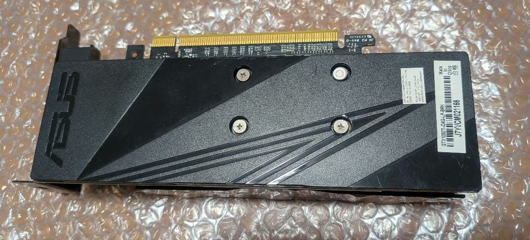 ASUS GTX1050TI-O4G-LP(※ロープロファイルブラケットのみ)