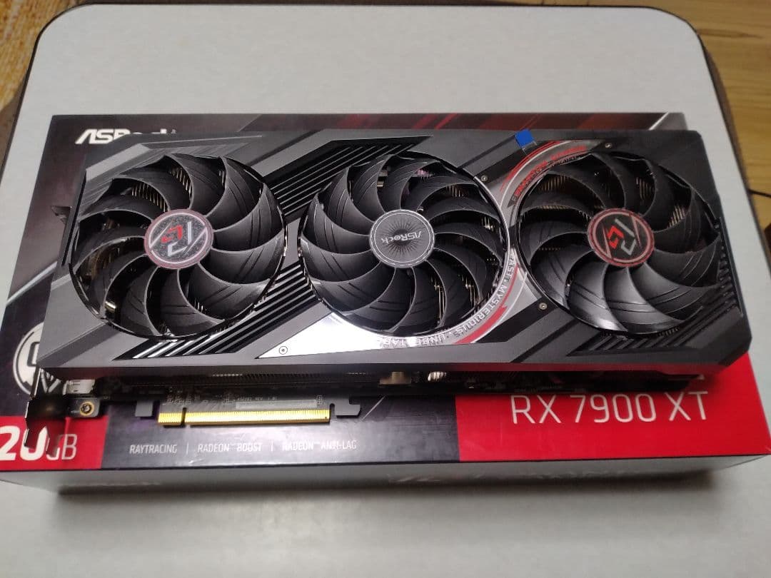 グラフィックボード・グラボ・ビデオカード ASRock Radeon RX 7900 XT 20GB OC