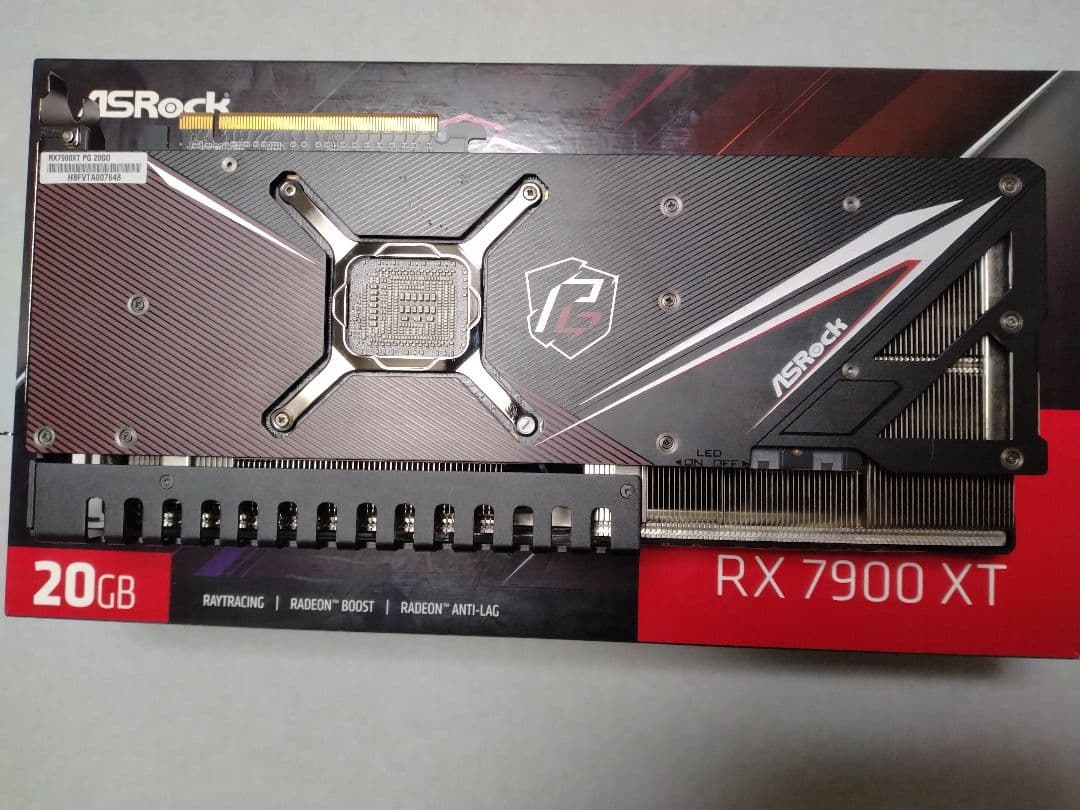 グラフィックボード・グラボ・ビデオカード ASRock Radeon RX 7900 XT 20GB OC