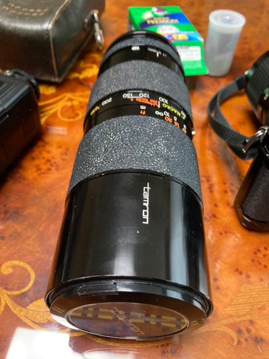 Canon AE-1 レンズ　ストロボ　フイルム　ケース　付