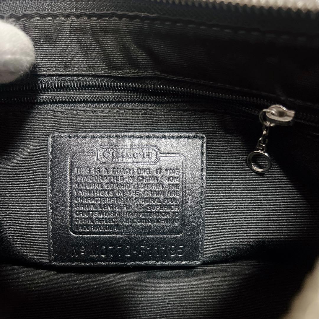 極美品 OLD COACH オールドコーチ ワンショルダーバッグ