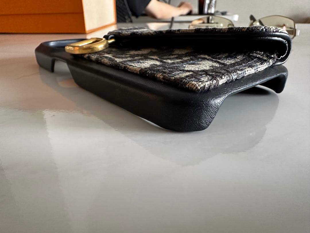 クリスチャン・ディオールSaddle iPhone14pro ケース