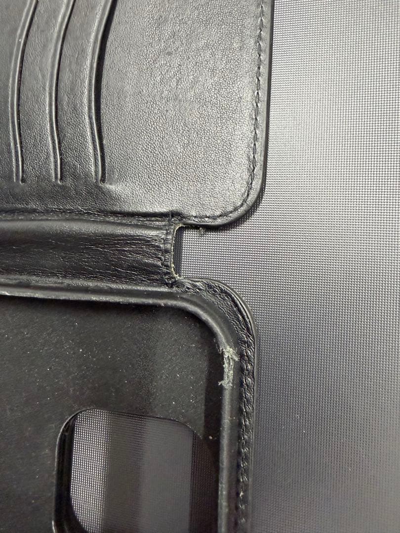 Berluti 手帳型 iPhoneケース グレー　15pro