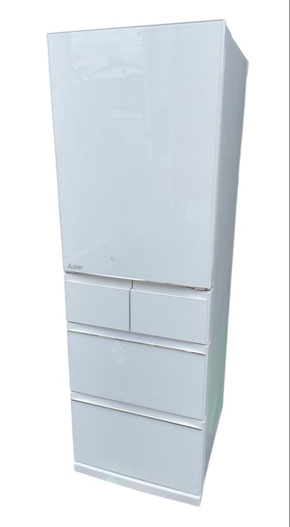 大阪 引き取り歓迎 三菱 冷蔵庫 5ドア 455L 右開き MR-B46Z-W2