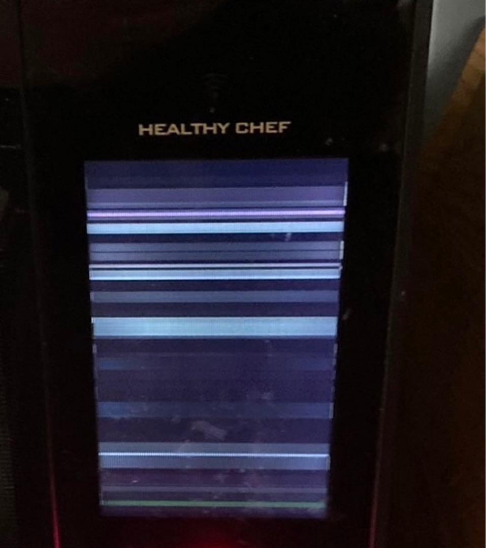 HITACHI ヘルシーシェフMRO-W10A オーブンレンジ液晶故障ジャンク品