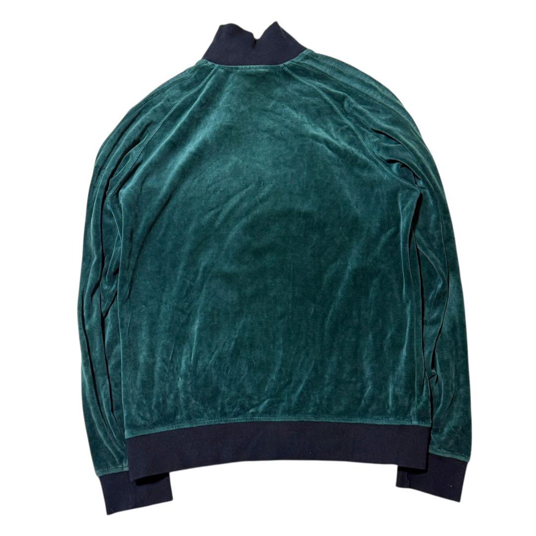 ✨希少✨adidas アディダス ベロア トラックジャケット グリーン 緑