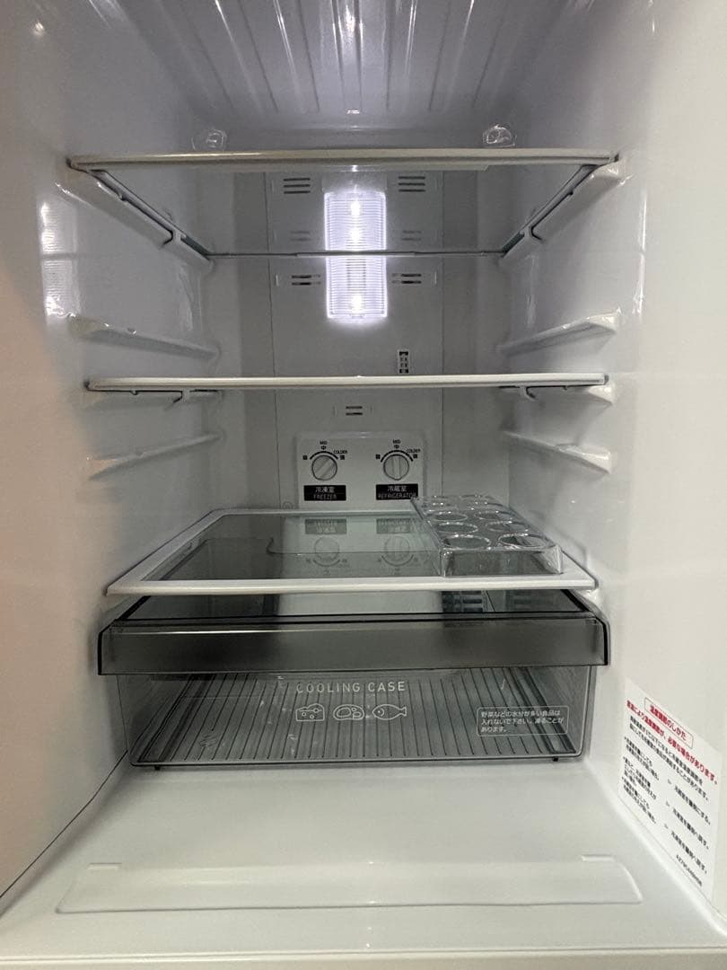 三菱冷凍冷蔵庫　２ドア　単身用