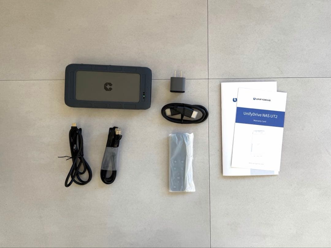 UnifyDrive UT2 ポータブルNAS