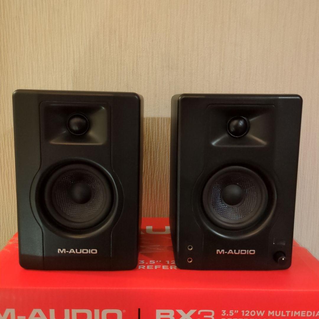 M-AUDIO BX3 120W モニタースピーカー