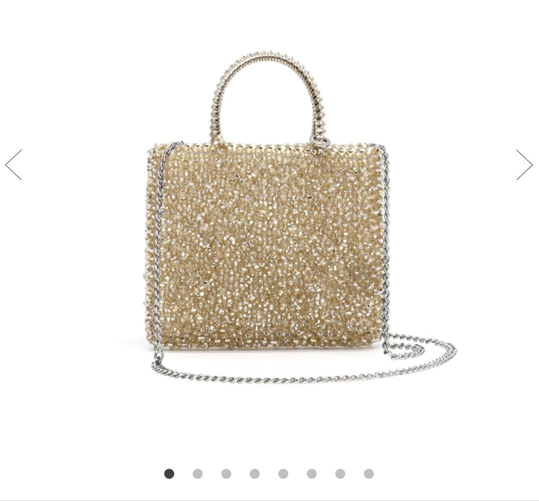 美品 スタンダード ミニアトゥーラ/シルバーゴールド ANTEPRIMA