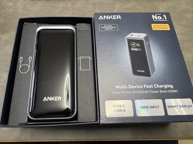 スマホアクセサリー Anker-Prime 20,000mAh Power Bank