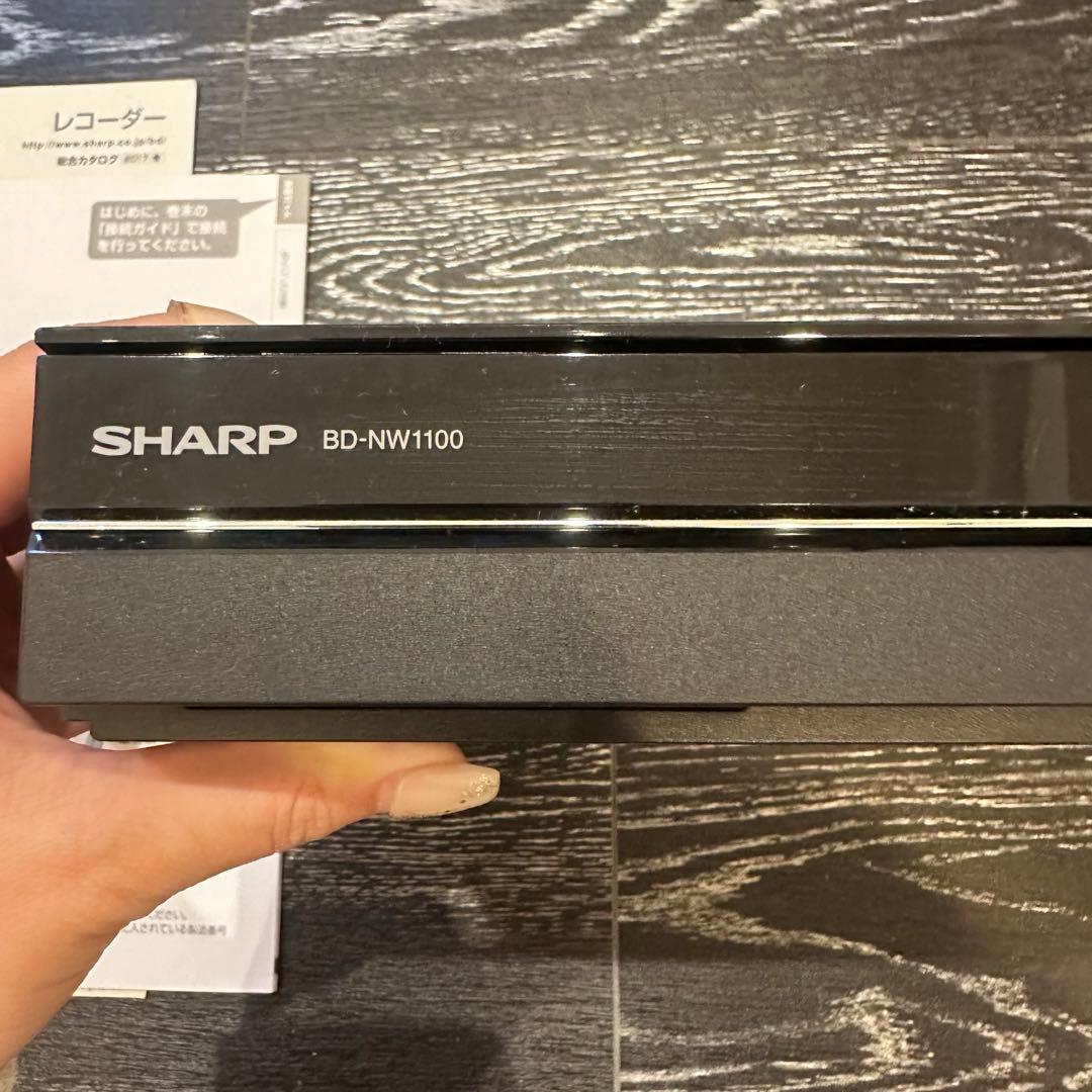 SHARP AQUOS ブルーレイレコーダー BD-NW100