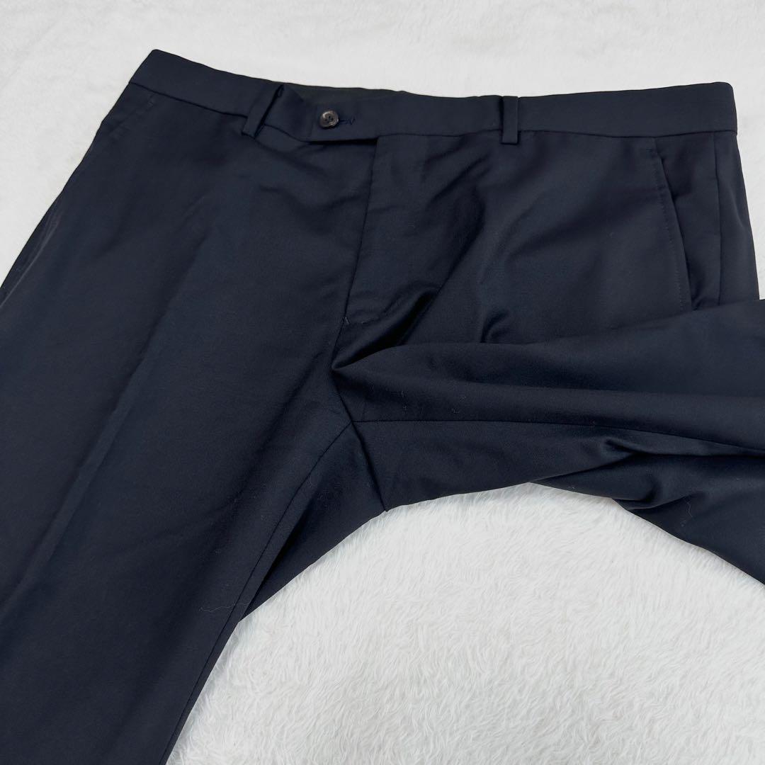 美品✨セオリー × ロロピアーナ セットアップ スーツ ブラック Lサイズ 40