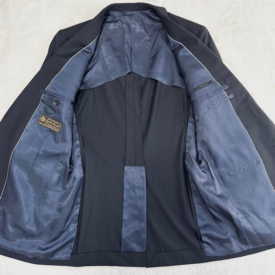 美品✨セオリー × ロロピアーナ セットアップ スーツ ブラック Lサイズ 40