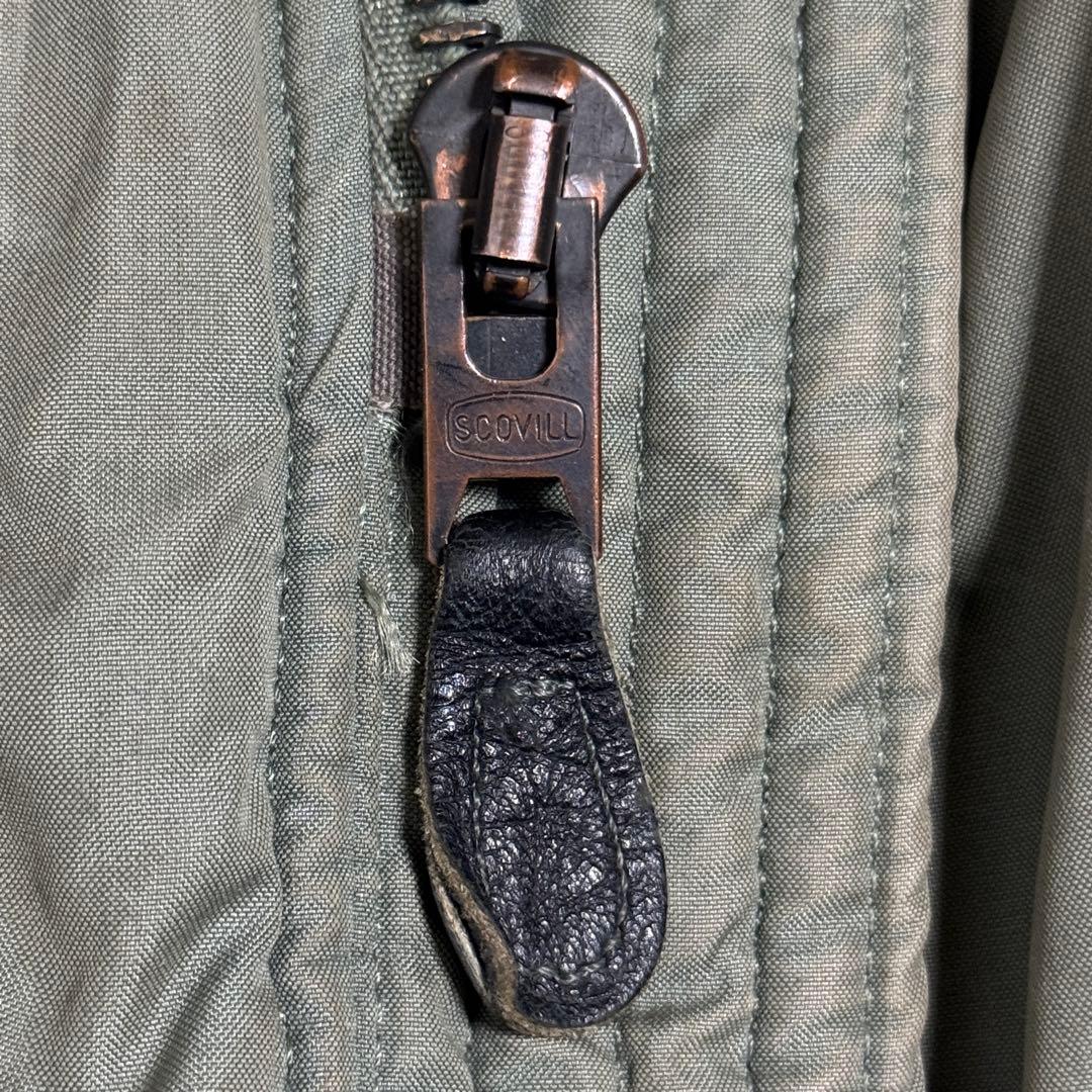 60s USAF N-3B フライトジャケット LARGE ミリタリーカーキ