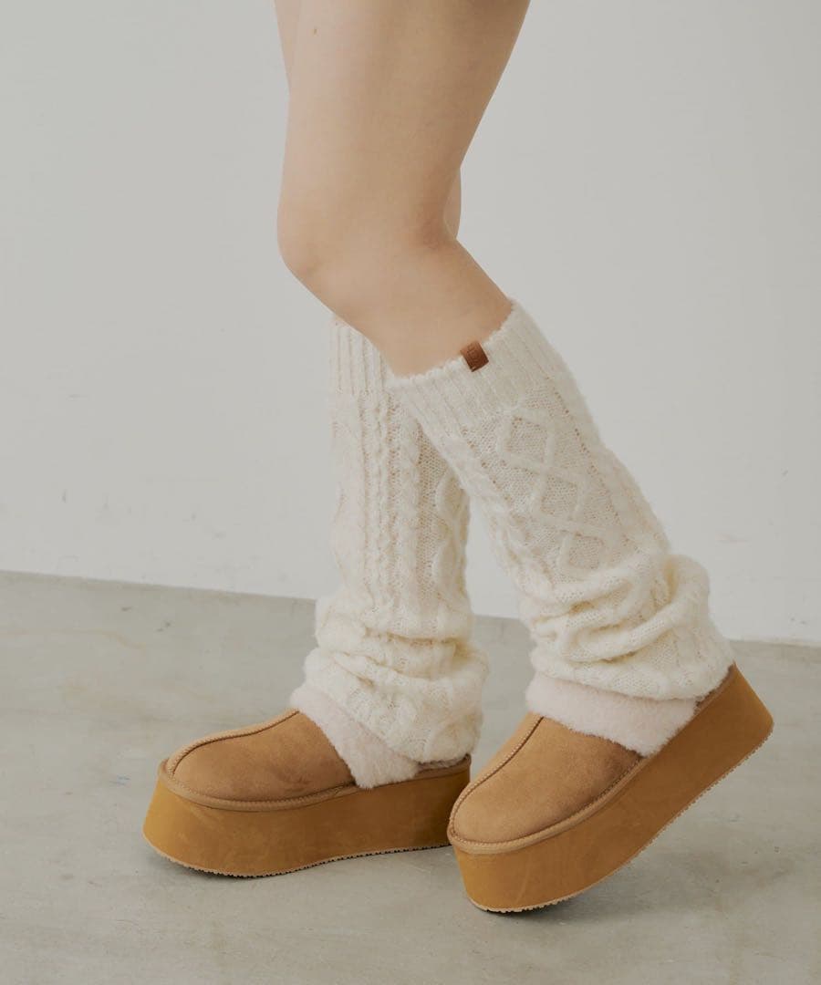 チコ　chico 2way厚底ムートンサボ