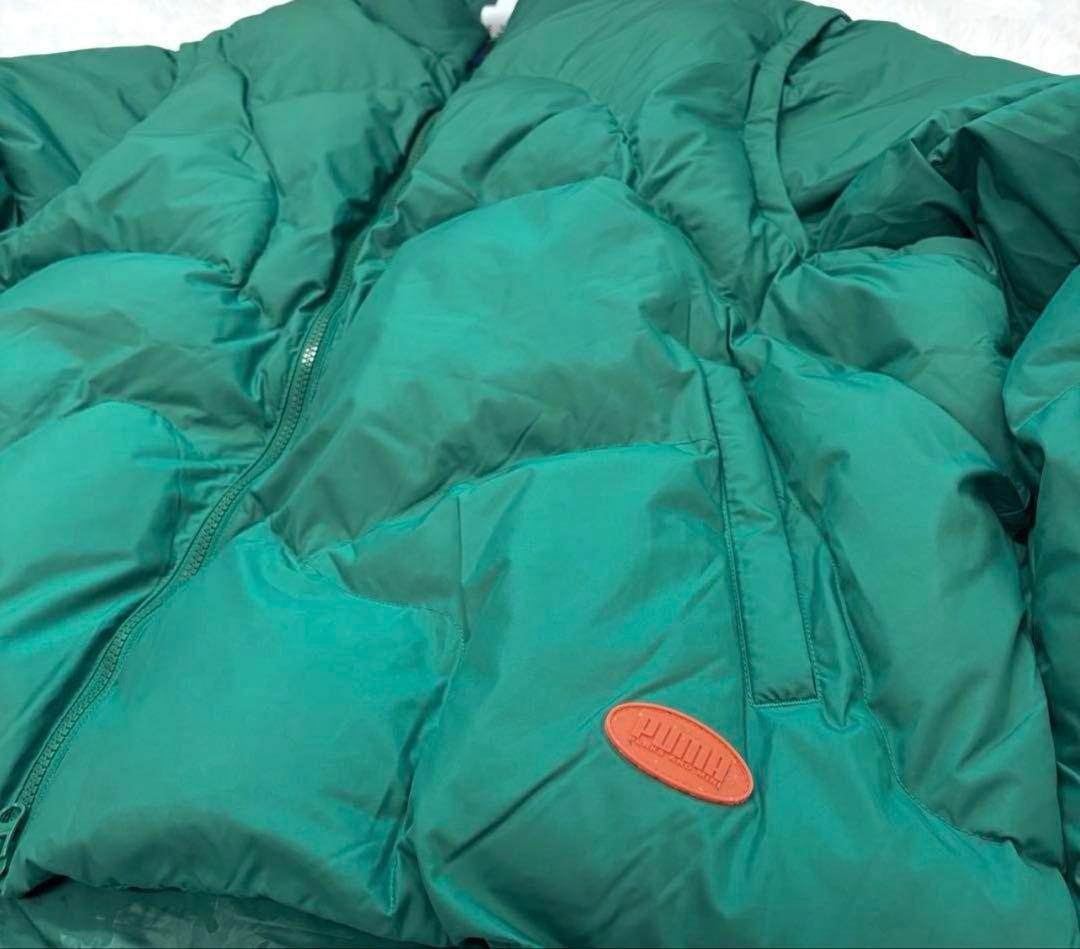 PUMAxPAM 2WAY ダウンジャケット グリーン