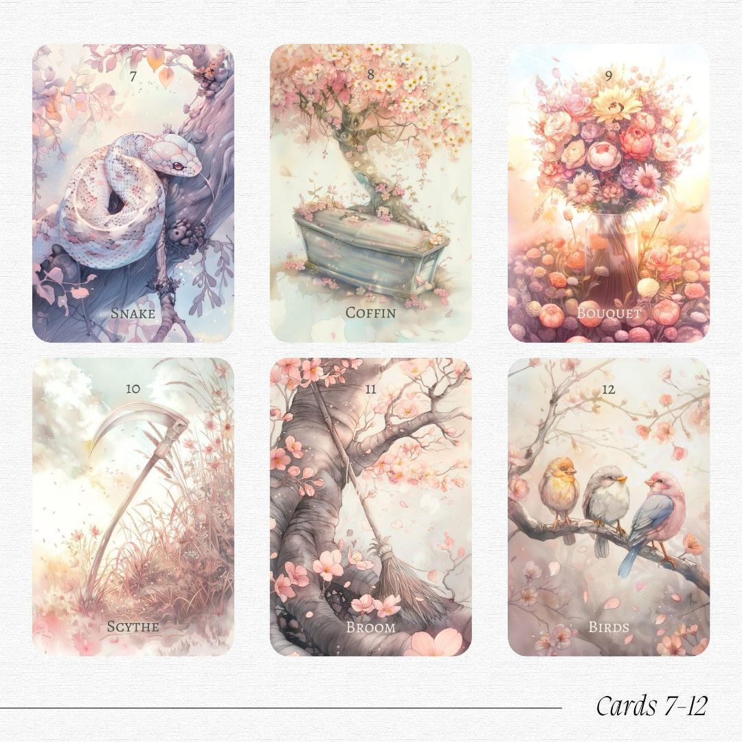 再入荷なし【正規品ルノルマンカード】甘くて優しいアートワーク✨ドゥルセカラー