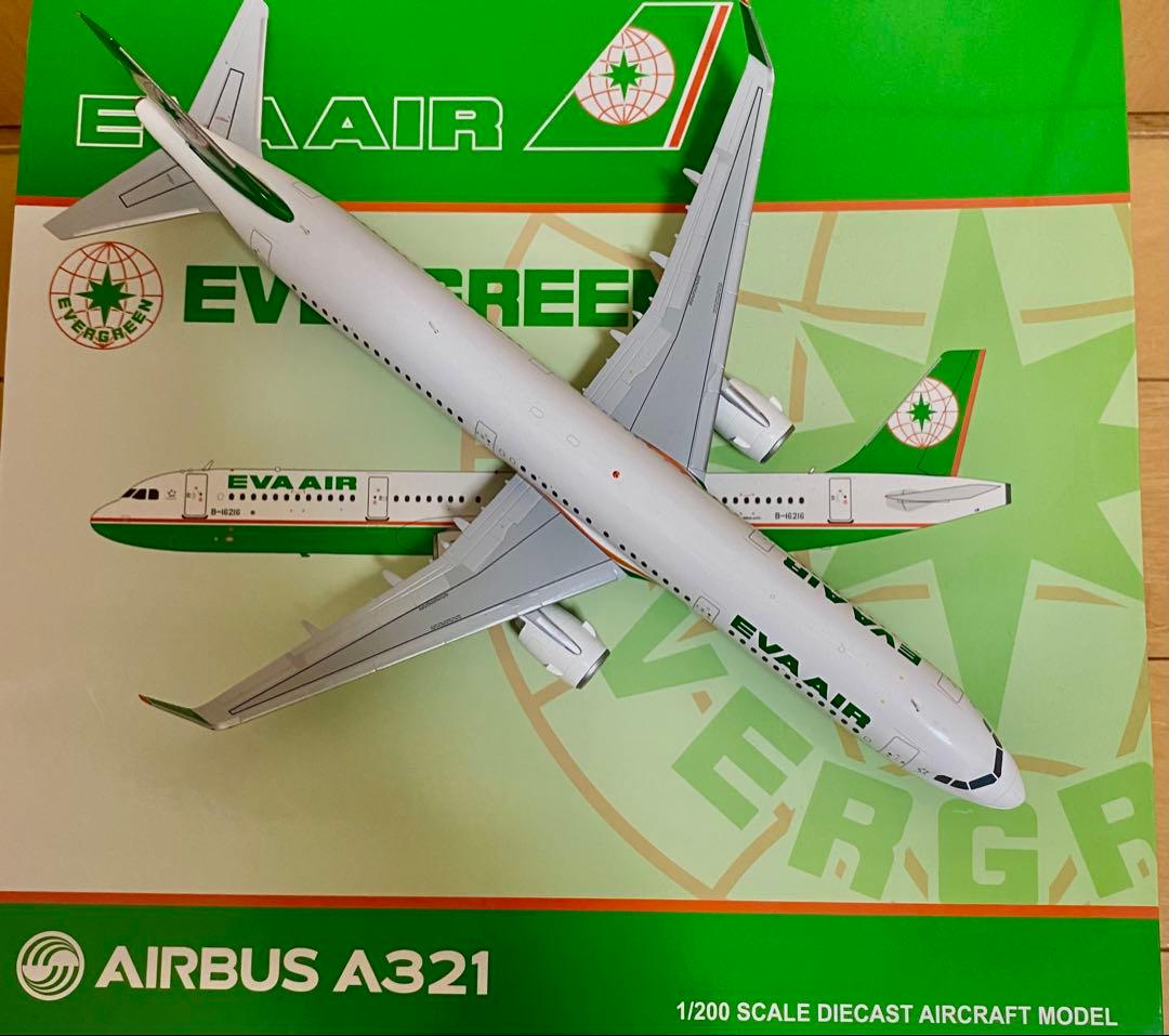 Jc wings エバー航空　A321 B-16216 1/200 LH2095