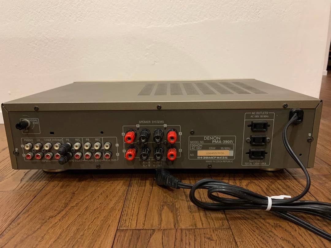 DENON PMA-390IV プリメインアンプ 日本コロムビア製