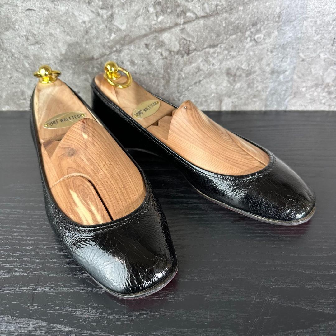 S310 大きいサイズ25cm クリスチャンルブタン バレリーナ バレエシューズ