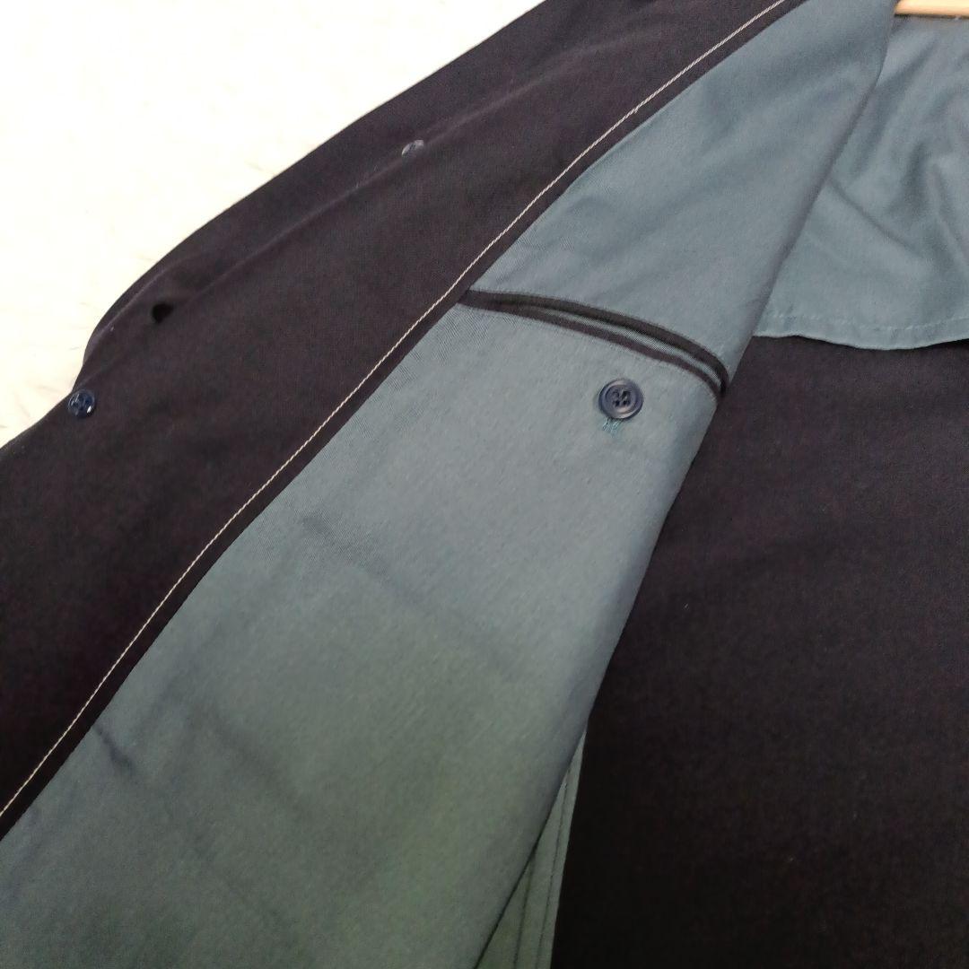 極美品■nanamica オーバサイズ テーラードジャケット ネイビー