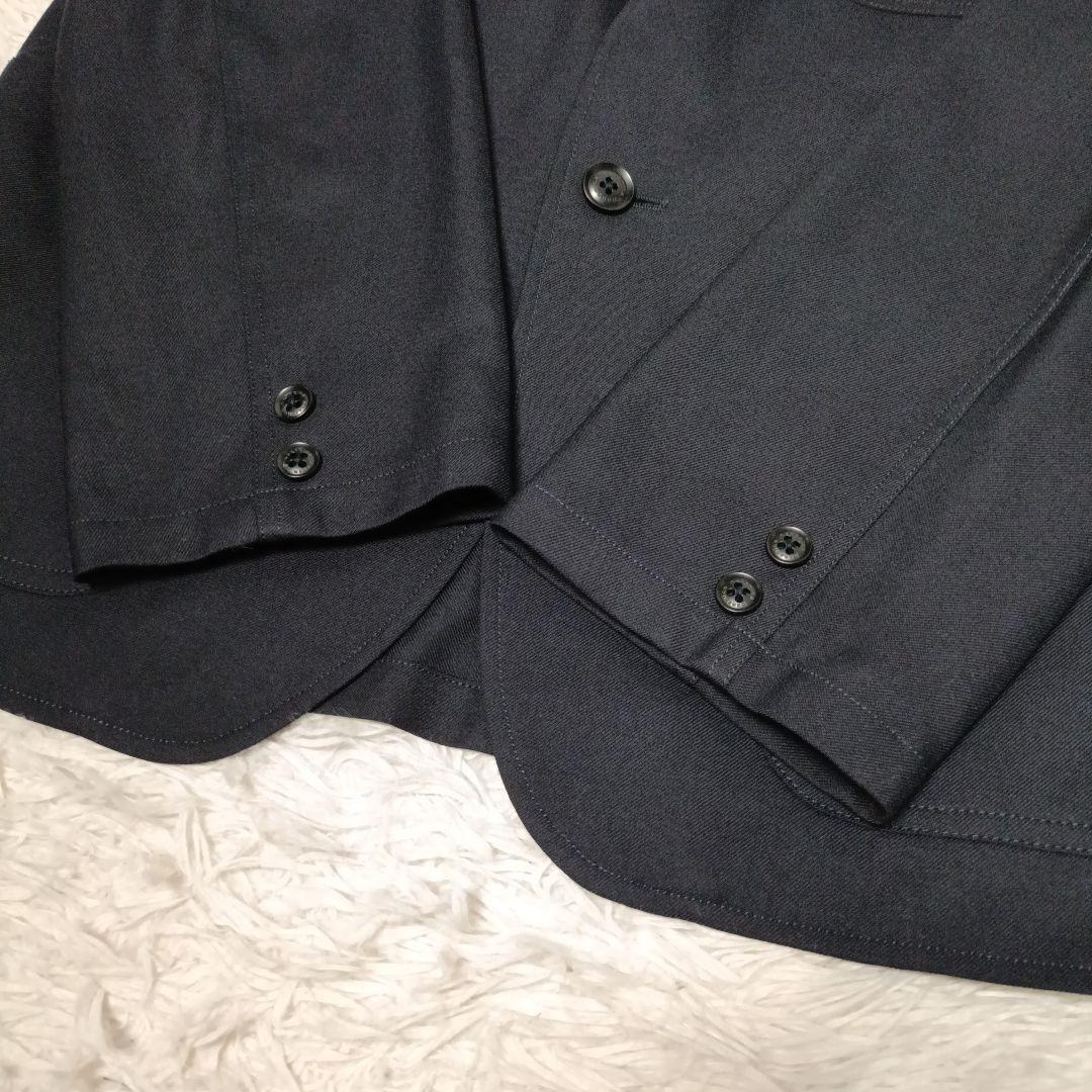 極美品■nanamica オーバサイズ テーラードジャケット ネイビー
