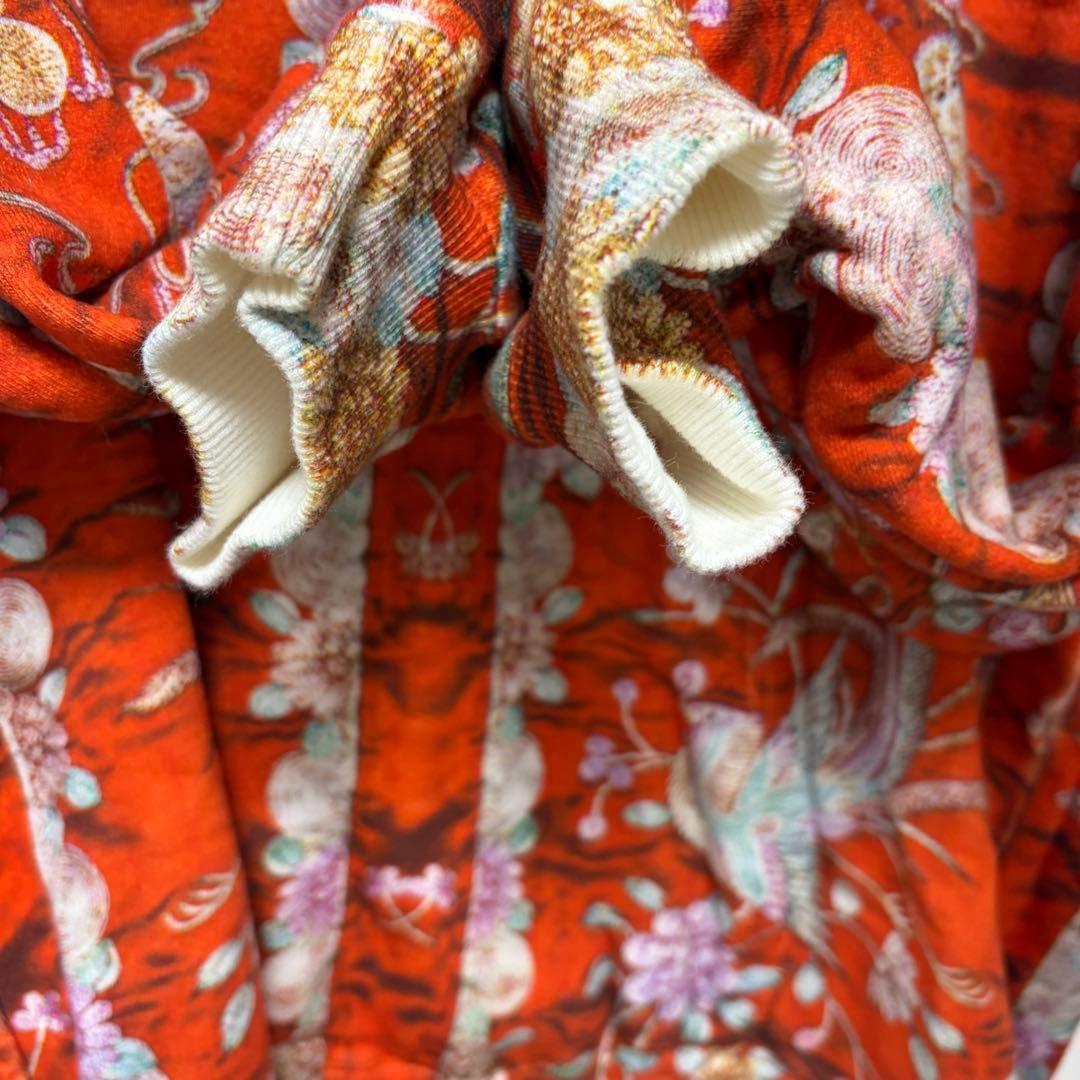 AHCAHCUM あちゃちゅむ　刺繍プリント　BIGパーカー