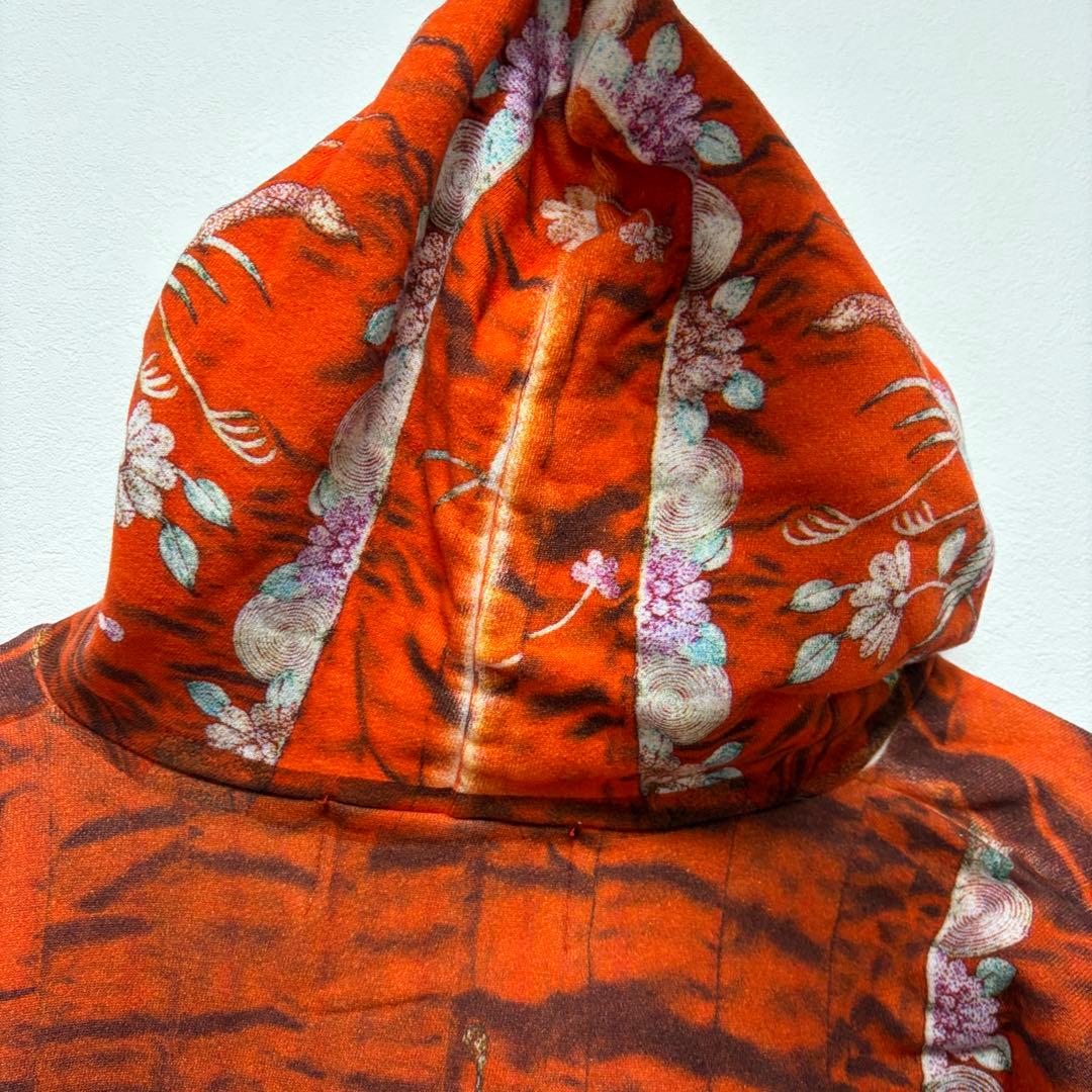 AHCAHCUM あちゃちゅむ　刺繍プリント　BIGパーカー