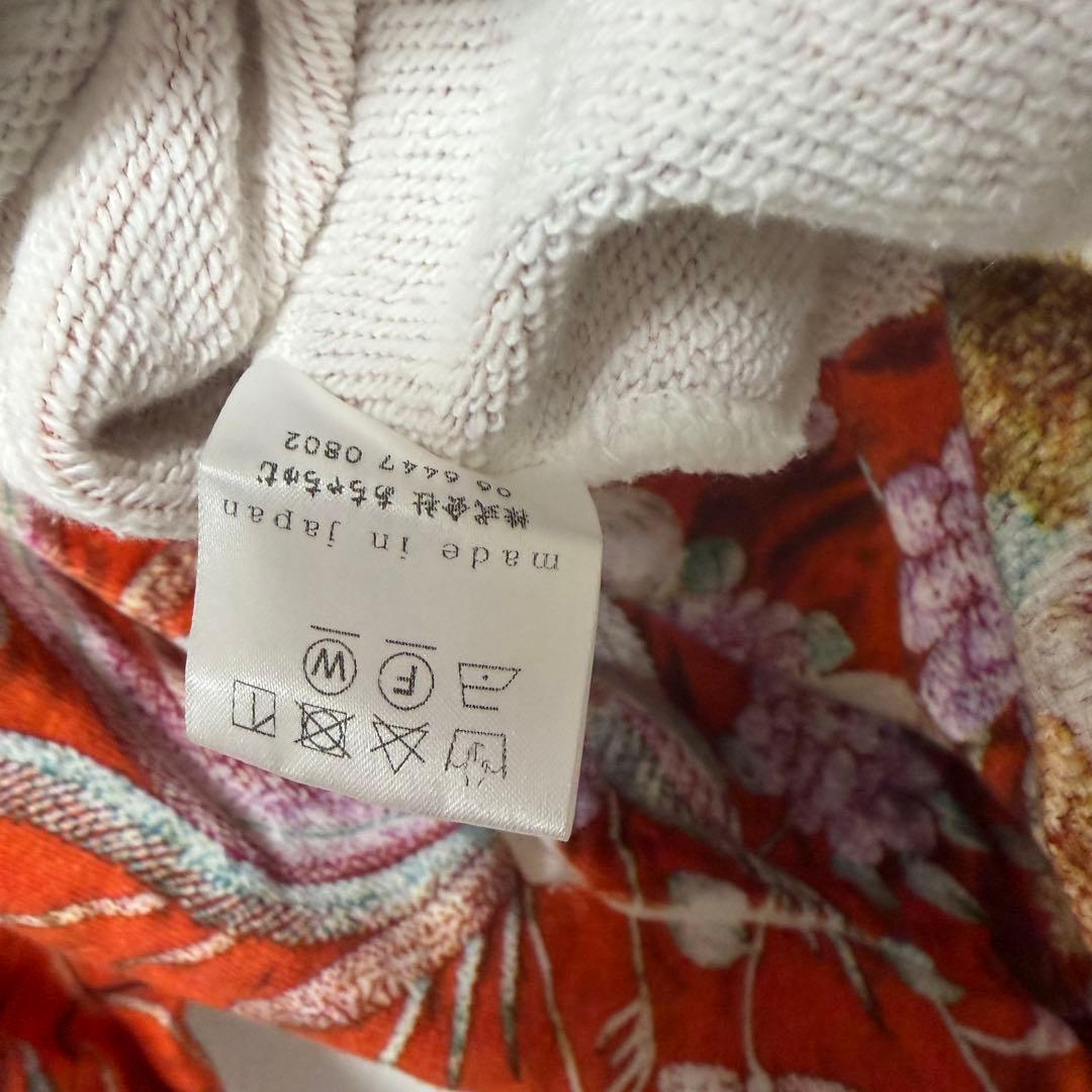 AHCAHCUM あちゃちゅむ　刺繍プリント　BIGパーカー