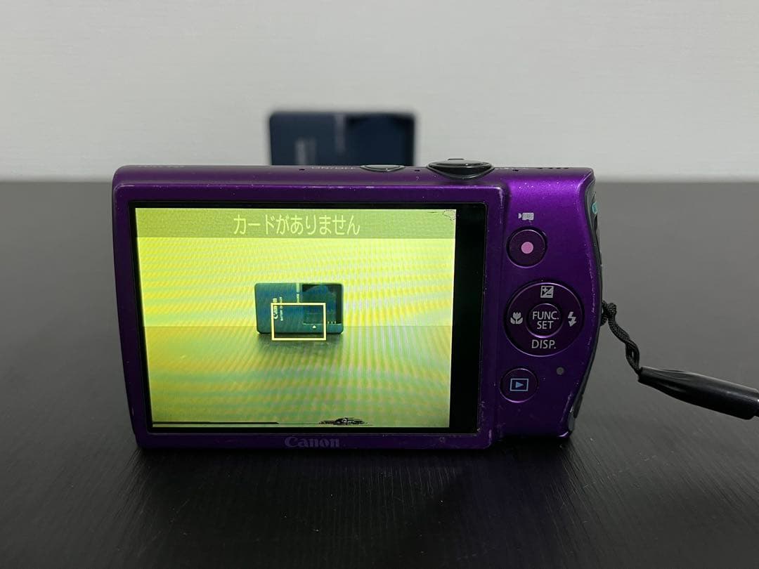 Canon IXY 600F パープル コンパクトデジタルカメラ 動作確認済み