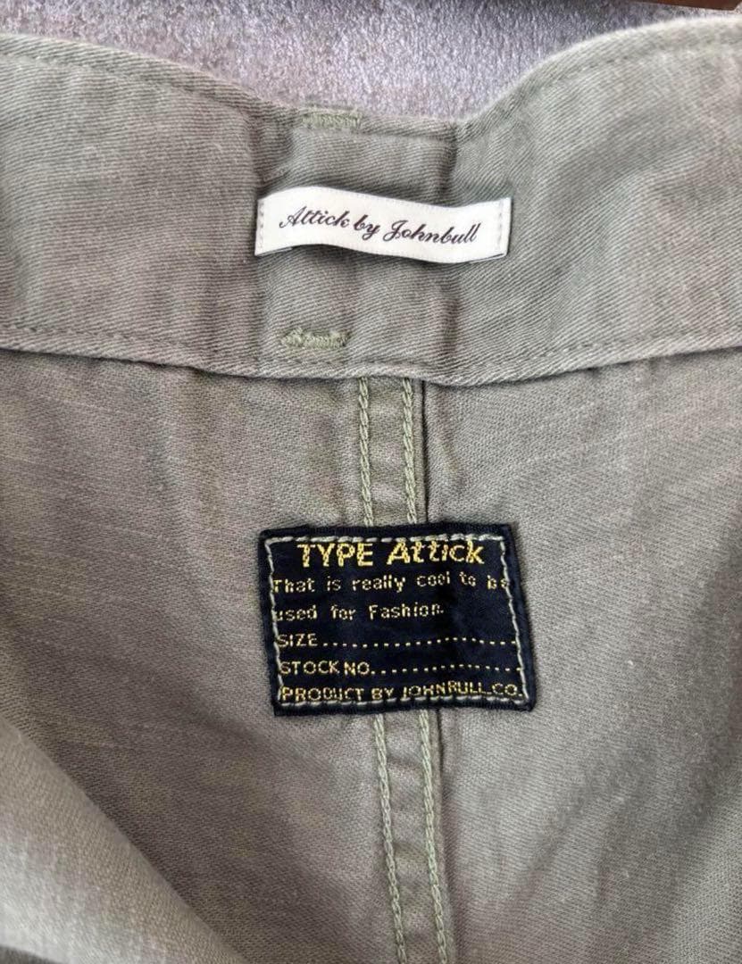 【美品】ATTICK BY JOHNBULL 　ミリタリーパンツ　ベイカー　М