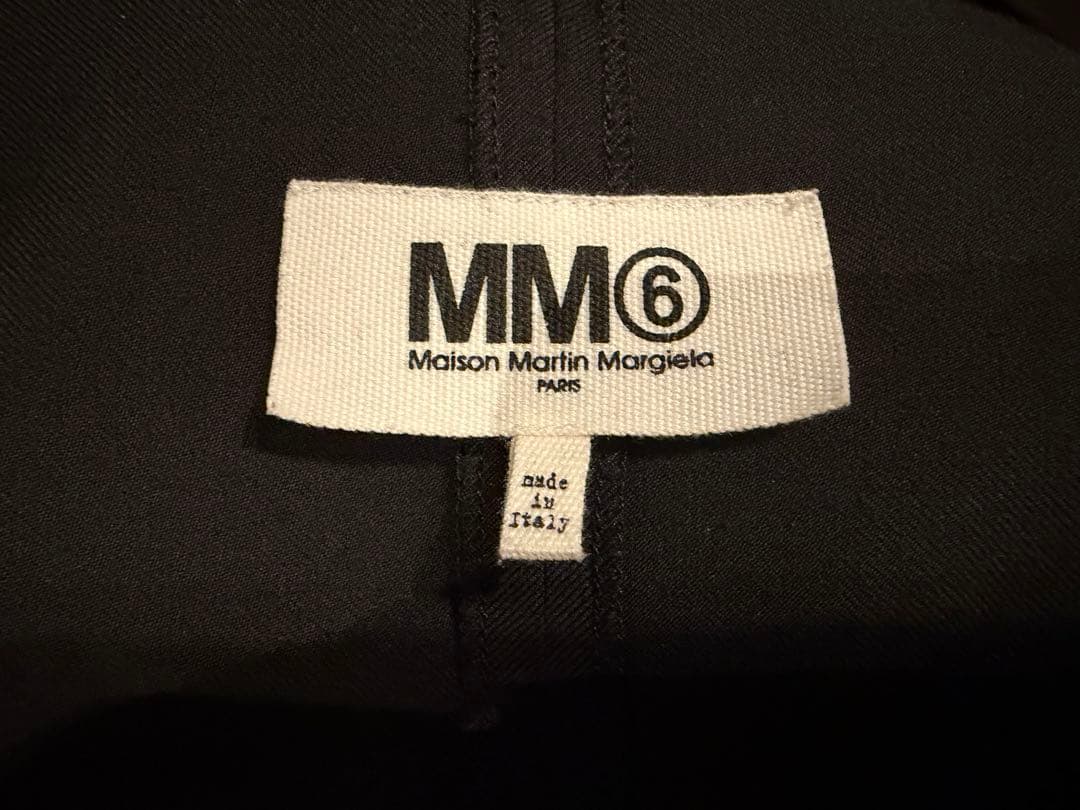 マルジェラ　MM6 タケシードワンピース　ジレ　ブラック　古着　マタニティ