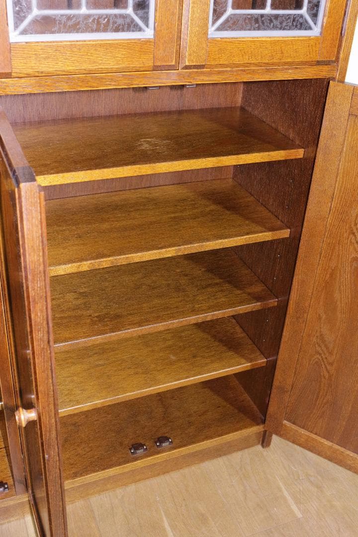 に*ん様 三越ブルージュ★キャビネット★ステンドグラス★木製家具★