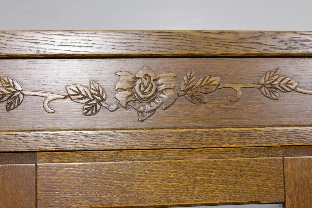 に*ん様 三越ブルージュ★キャビネット★ステンドグラス★木製家具★