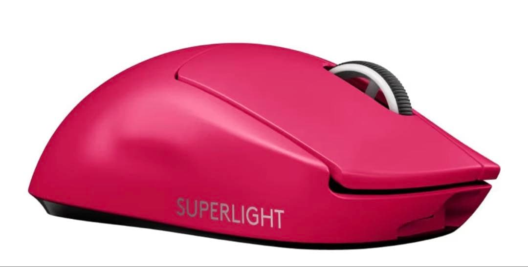 Logicool G PRO X SUPERLIGHT ピンク