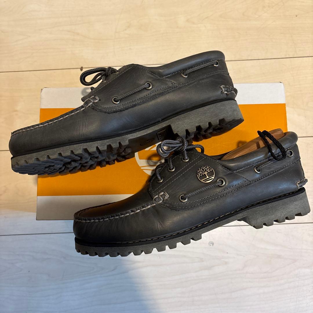 靴 TimberIand 3 EYE AUTHENTIC BOAT SHOE