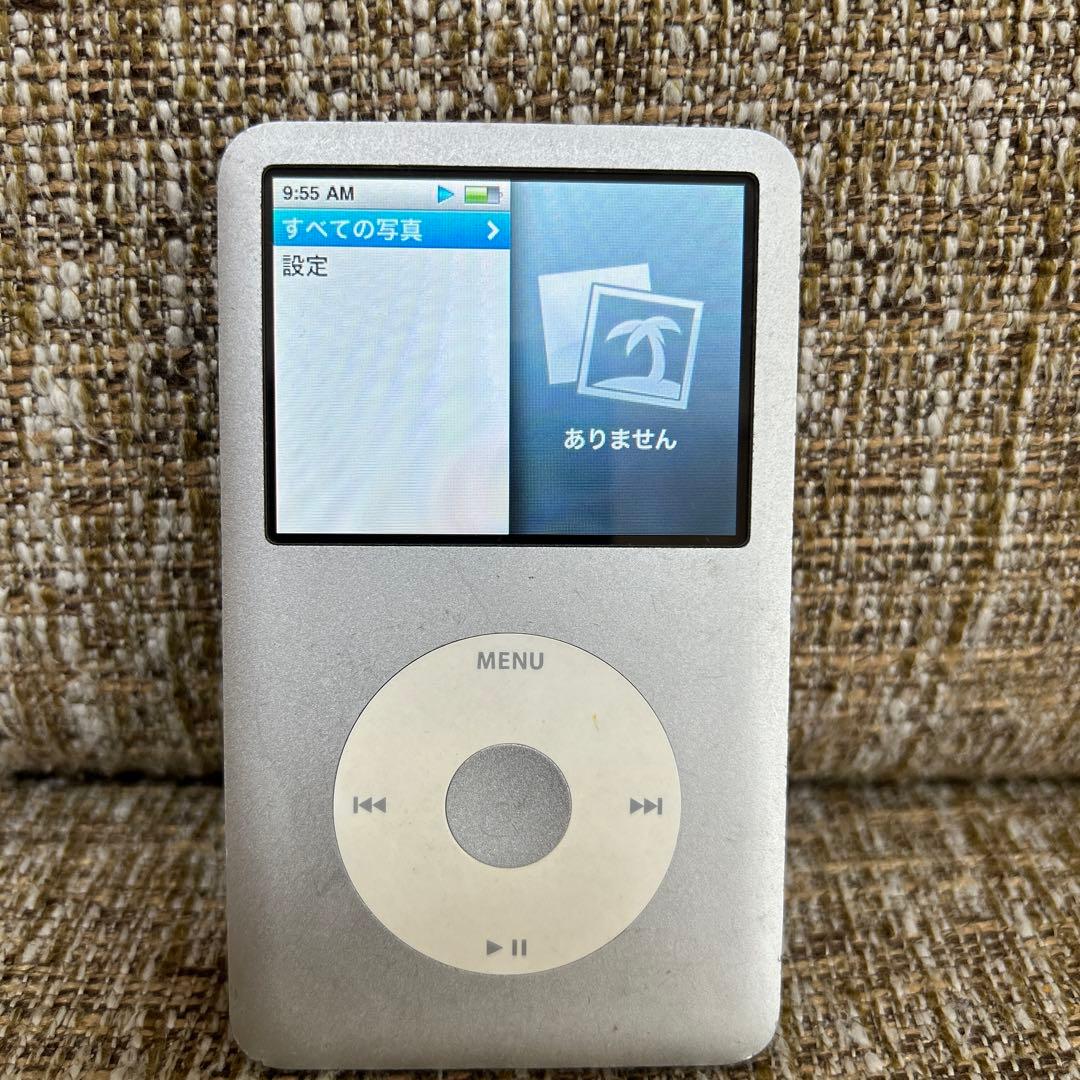 【ジャンク】Apple iPod 120GB （シルバー）